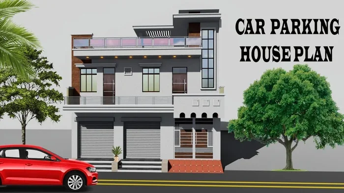 20 60 House Plan With Car Parking Layout Ideas Today