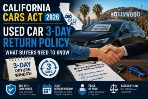 Can I Return a Used Car Within 30 Days Here Is the Answer